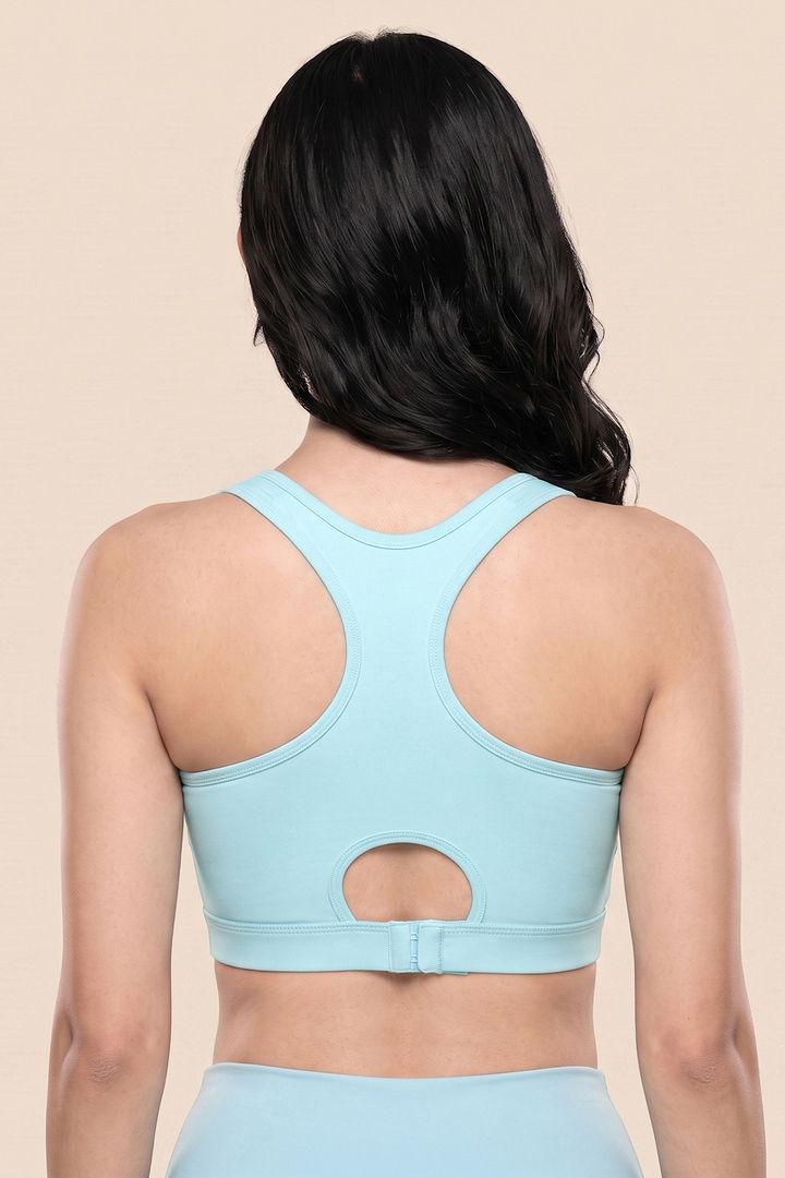 Zelocity Low Impact Quick Dry Sports Bra - Spun Sugar — image 5